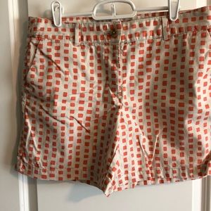 Loft patterned shorts - size 8